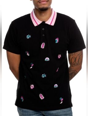 Pink Dolphin "Climate Change" Polo